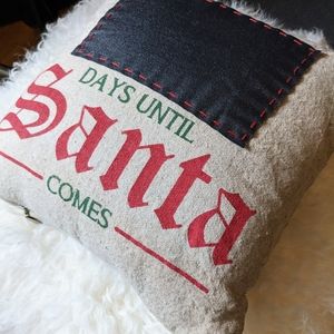 Pier 1 Imports Christmas Countdown Pillow